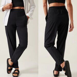 Athleta Black Straight Leg Pants
